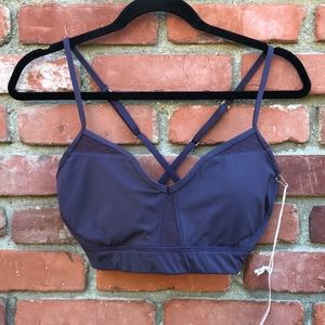manduka Drisana Bra In Deep Plum
